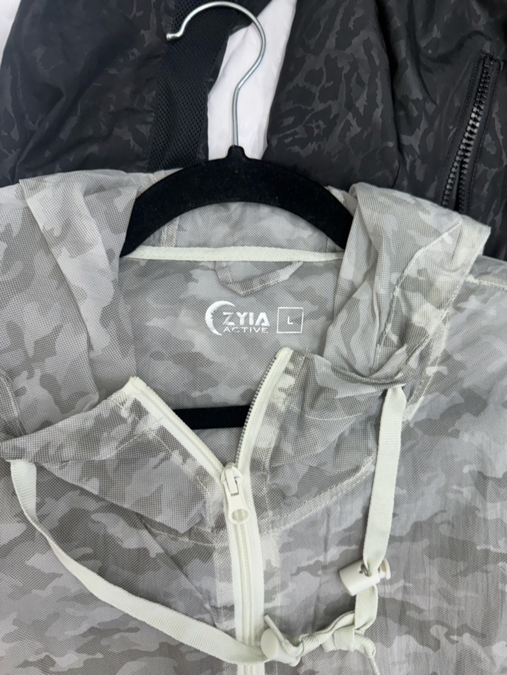 Zyia Lightweight Women's Hooded Windbreaker Rain Jacket Lot X16 - Picture 3 of 5